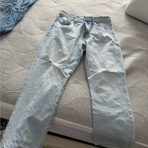 Madewell Relaxed Light Blue Jeans